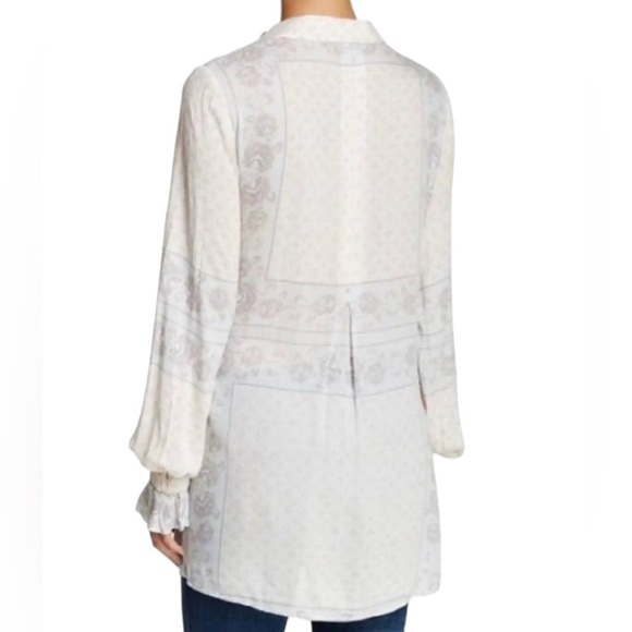 Free People Changing times floral tunic top - Picture 3 of 14